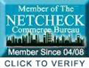 Proud Member of The Netcheck Commerce Bureau. Promoting ethical business practices worldwide.